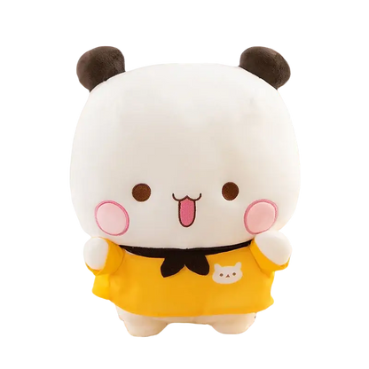 Bubu Dudu Panda Plush Toy Large Couple Cushion