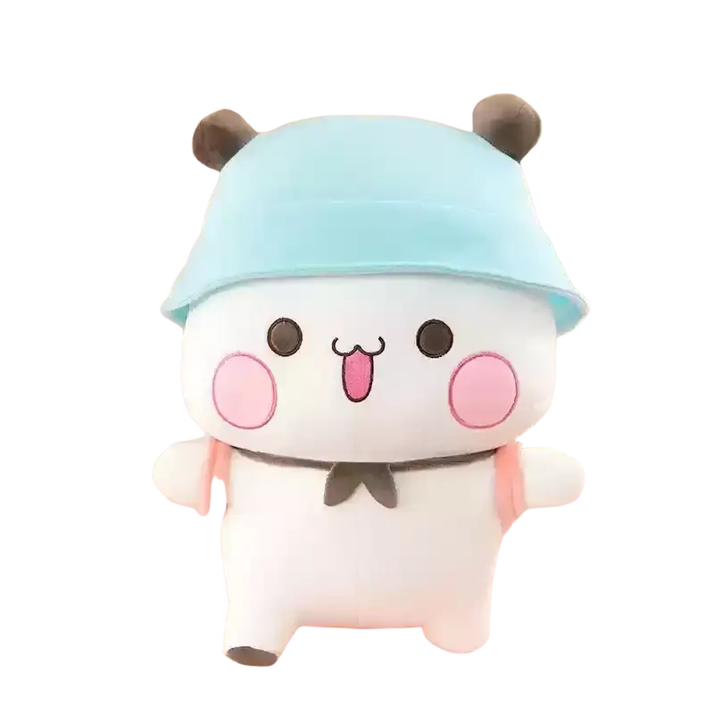 Bubu Dudu Panda Plush Toy Large Couple Cushion
