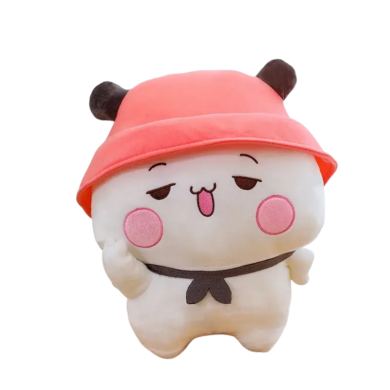 Bubu Dudu Panda Plush Toy Large Couple Cushion