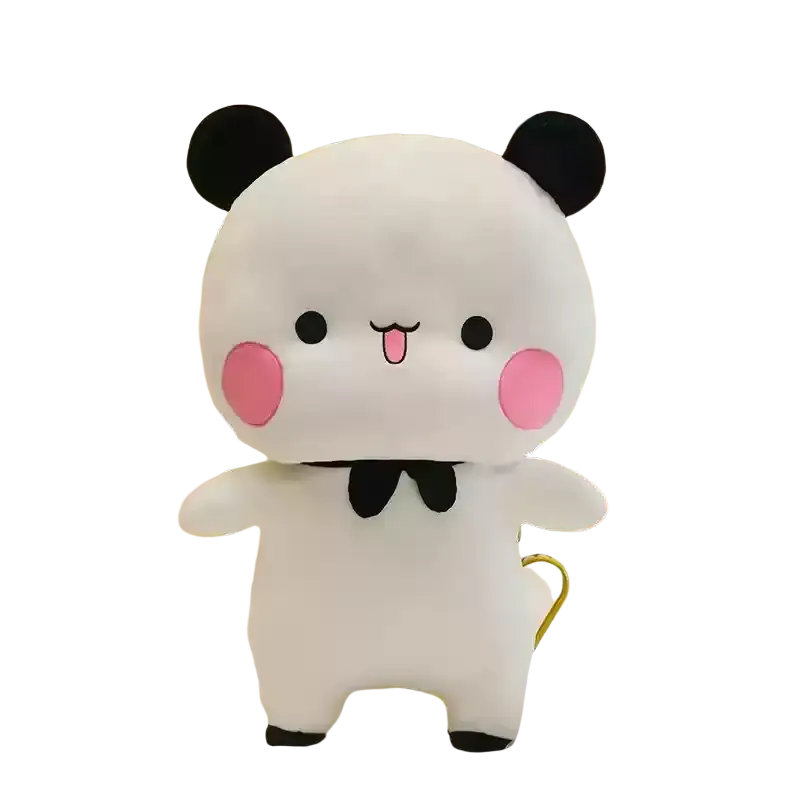 Bubu Dudu Panda Plush Toy Large Couple Cushion