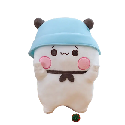 Bubu Dudu Panda Plush Toy Large Couple Cushion