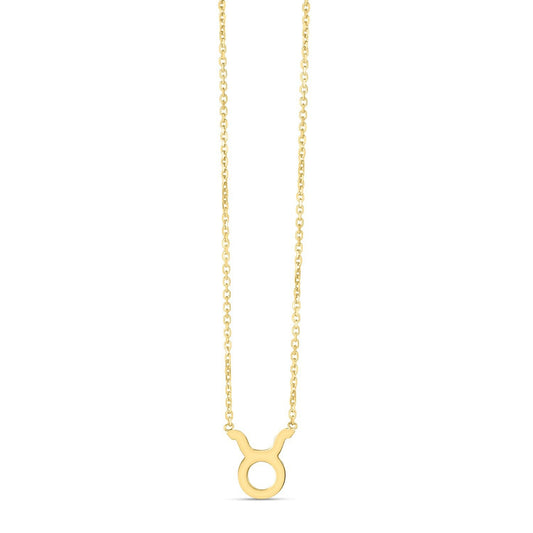 Collier Taureau en Or Jaune 14 carats
