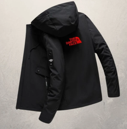 Men's Casual Loose Sports Hooded Jacket