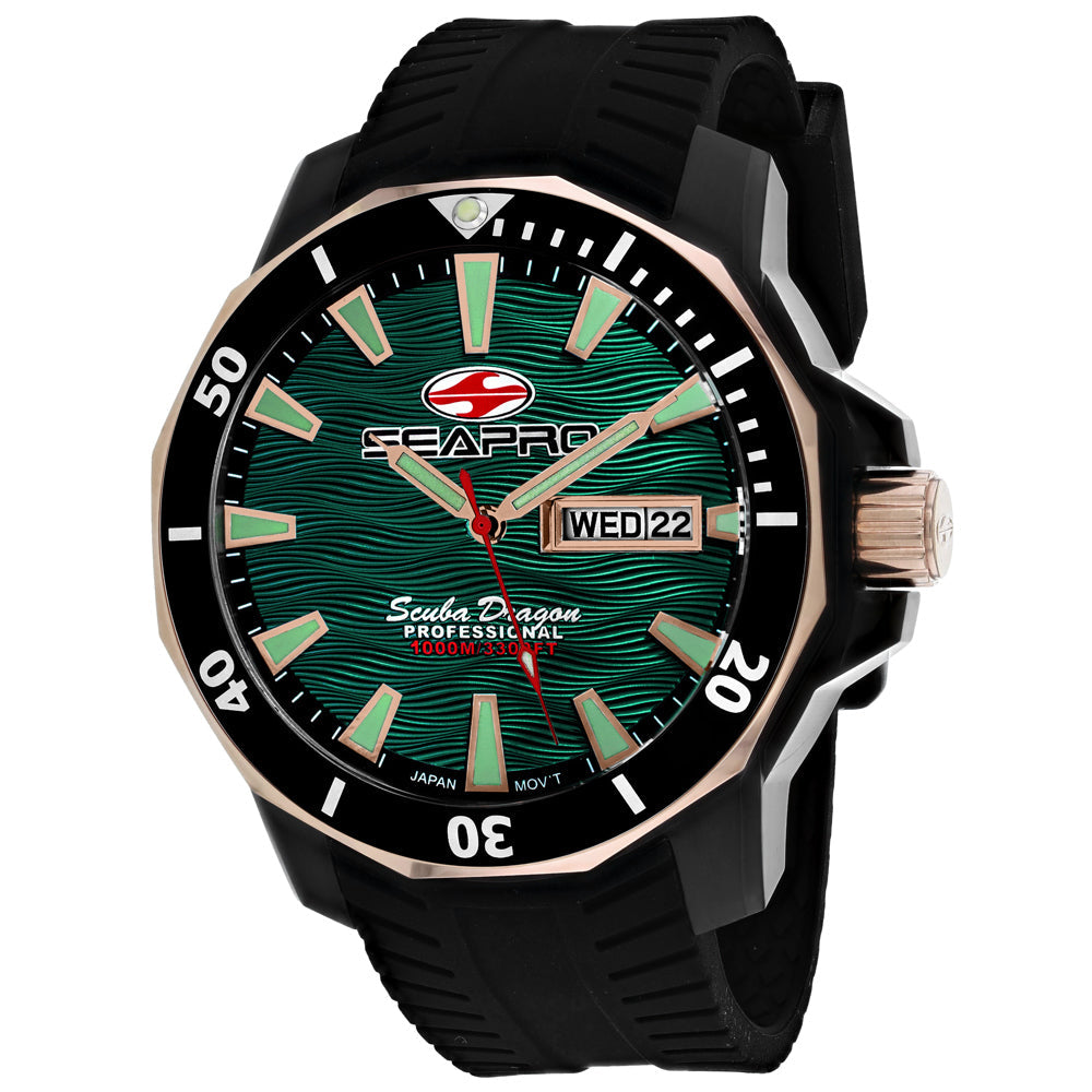 Seapro Men's Scuba Dragon Diver Limited Edition 1000 Meters