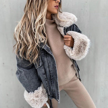 Thick Winter Women's Puffer Jacket for Warmth