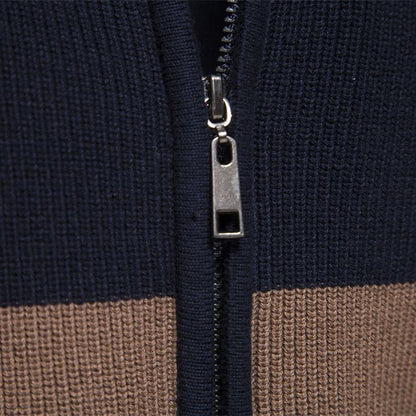 2026 New Men's Sweater Coat European Size Cross-border Autumn And Winter Sweater Cardigan High Quality Fashion Coat Men
