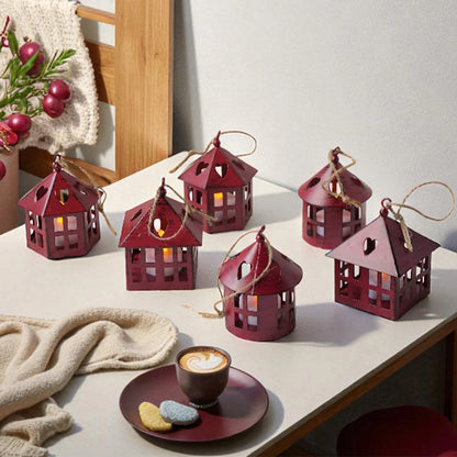 6 Pcs Small Centerpieces Candle Lanterns