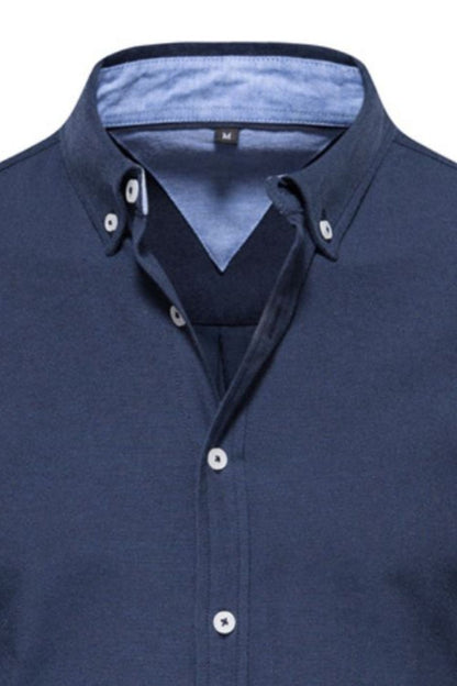 Men's Button Down Collared Neck Shirt