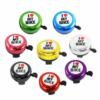 Colorful Cute Bicycle Handlebar Bell Loud Sound Alarm Warning Mini Kids Bike Horn Bells Cycling Ring Children Bike Bell Loud Sound Bicycle Bell For Adults Kids Girls Boys Accessories