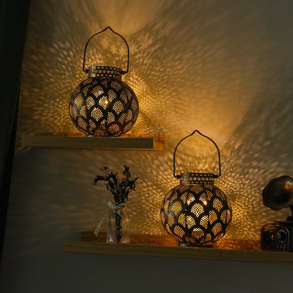 7'' High Battery Powered Cordless Lamp with LED Fairy Lights