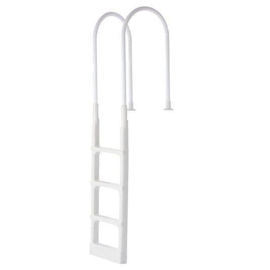 Pool Ladder Thickened 4-Step & 2 Handrails of 300 lb Capacity for 48-54 In Pool