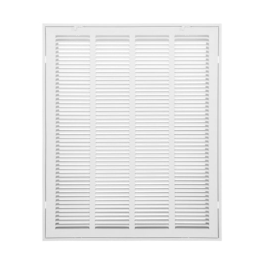 Return Air Filter Grille Fits W20 x H25 In Duct Opening Vent Cover Filter Grill
