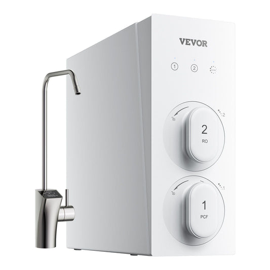 Reverse Osmosis System 600 GPD 8-stage Tankless Under Sink Water Filter System