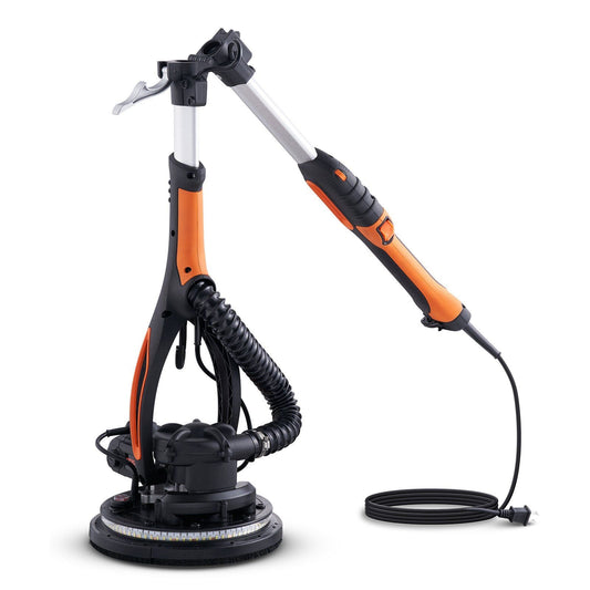 Drywall Sander 900W Brush Motor 800-1800RPM Variable Speed & Self-Suction