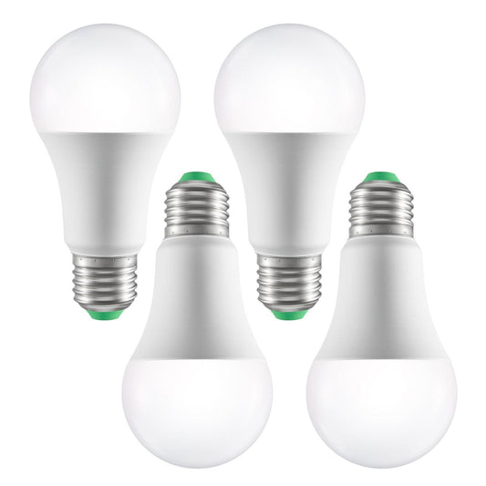 Smart Light Bulbs, 4-Pack, 9W Multicolor LED Bulbs, 800 Lumens with Smart Control Compatibility for Vera, Google Assistant, Amazon Alexa, iOS, Android, RGB Color Changing