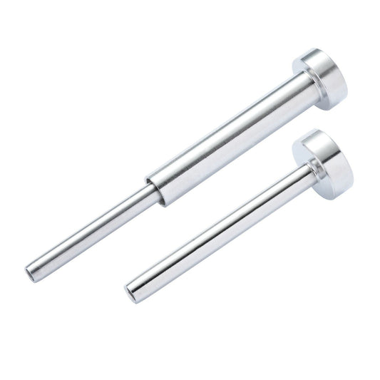 20 Pack Invisible Cable Railing kit, T316 Stainless Steel 1/8" Invisible Receiver and Swage Stud End for Cable Railing, Swage Tensioner 1/8" for Wood/Metal Post, Cable Railing Hardware, Silver