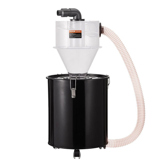 Cyclone Dust Separator w/ Tank Vacuum Cleaner Separator 4" for 13 Gal Tank