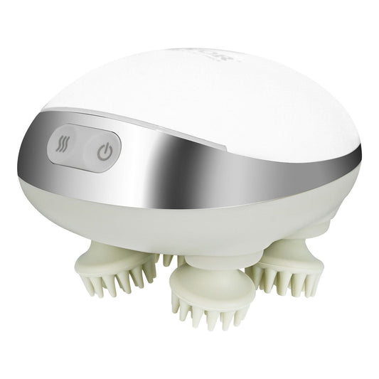 Electric Scalp Massager with Heat Rechargeable Head Massager Waterproof