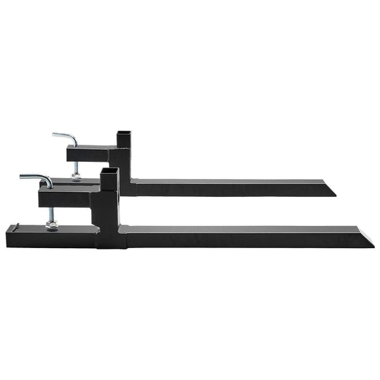 Pallet Forks, 2000 lbs Capacity Clamp on Pallet Forks, 43" Tractor Bucket Forks, Heavy Duty Front Loader Attachment for Tractor, Skid Steer, Loader Bucket, Tractor Forks for Agriculture and Farm