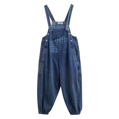 Elegant Women's Summer Loose Wide Leg Denim Pants
