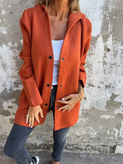 Cross-Border European And American 2026 Autumn And Winter New Fashion Long-Sleeve Solid Color Jacket For Women, Popular On Amazon And Aliexpress