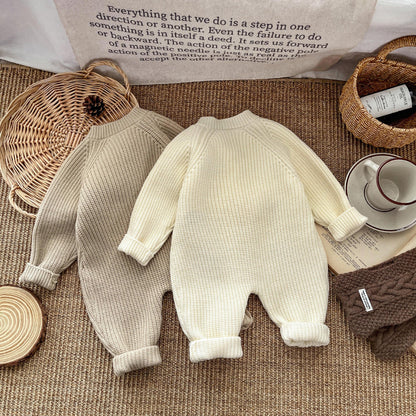Thickened Autumn Baby Bodysuit