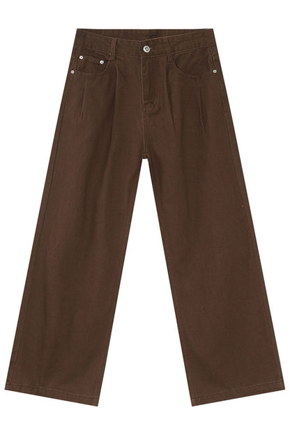 Mid Rise Men's Jeans with Pockets