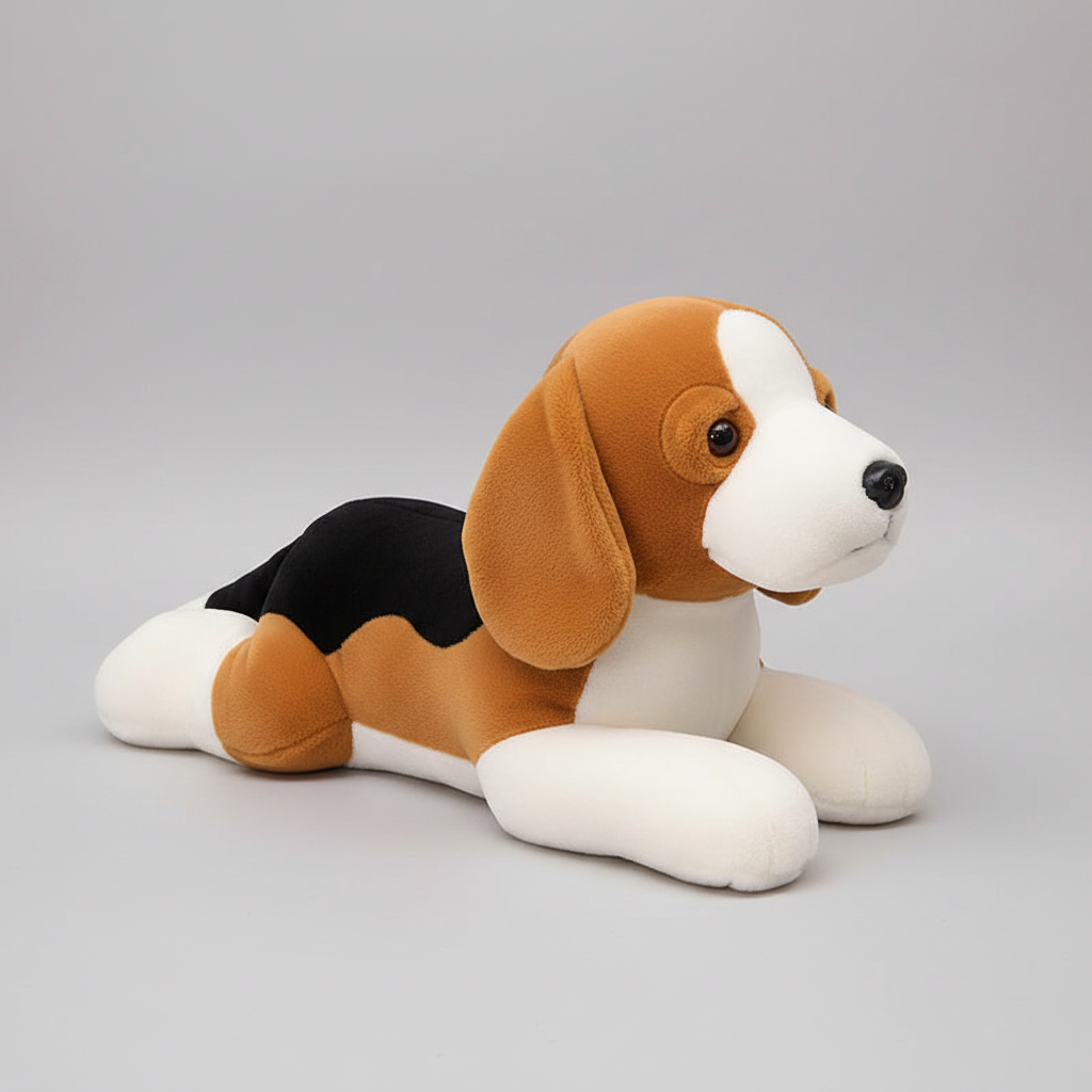 Dog Plush Toy Pillow – Soft Stuffed Animal Cushion