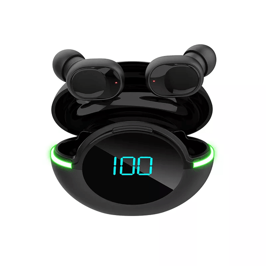 True Wireless Bluetooth Earbuds – Dual Connect, Stereo Sound, Built-in Microphone, with Charging Case