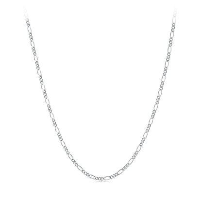 925 Sterling Silver Plated Platinum Necklace for Women