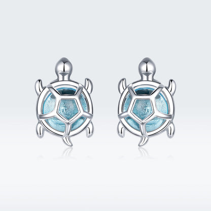 S925 Oxidized Silver Pavé Setting CZ Earrings for Women