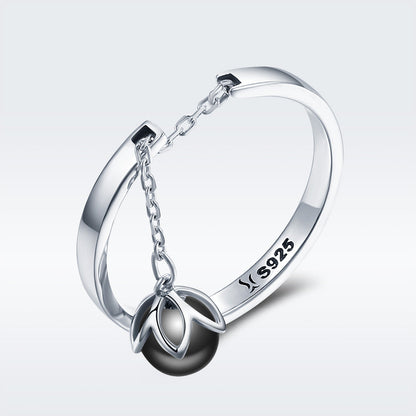 925 Sterling Silver Ring 0.2CM Width for Women