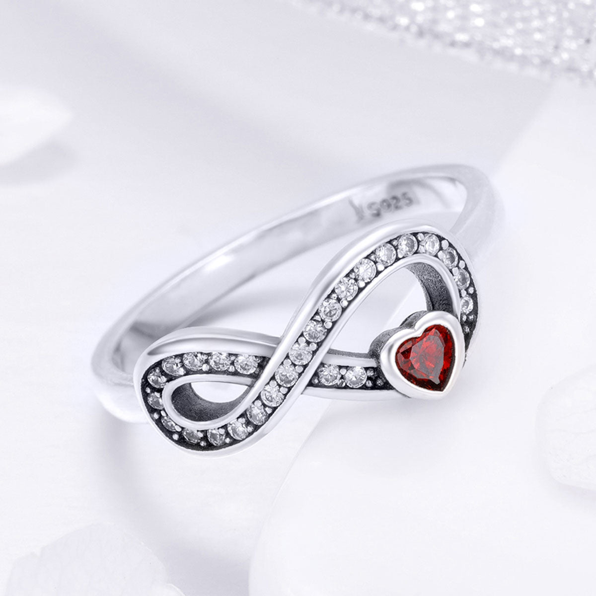 925 Sterling Silver Size 6.0 Ring for Women