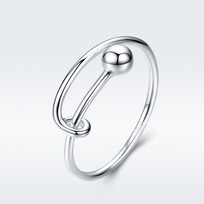 925 Sterling Silver Rings 0.4cm Width for Women