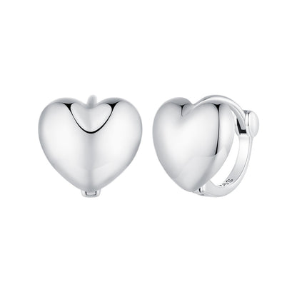 S925 Oxidized Silver 11mm Earrings for Women