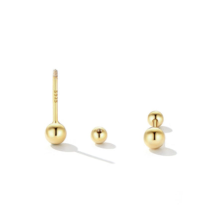 925 Sterling Silver Plated Platinum Dangle Earrings for Women
