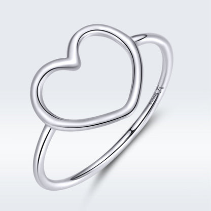 925 Sterling Silver Plated Platinum Ring Size 6.0 for Women