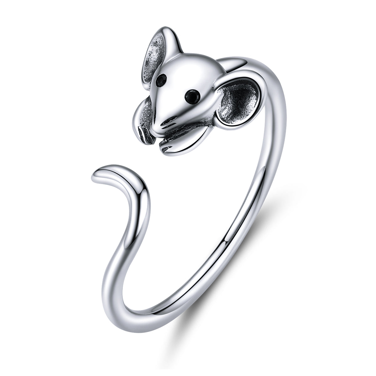 S925 Oxidized Silver Ring