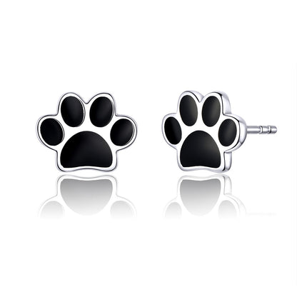 925 Sterling Silver Earrings with Enamel Finish