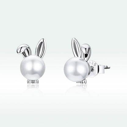 925 Sterling Silver Earrings with Quality Shell Pearl