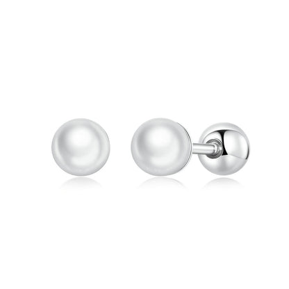 925 Sterling Silver Quality Shell Pearl Earrings for Women