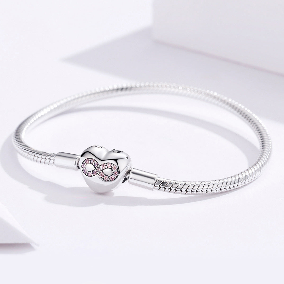 925 Sterling Silver Bracelet 17.0cm for Women