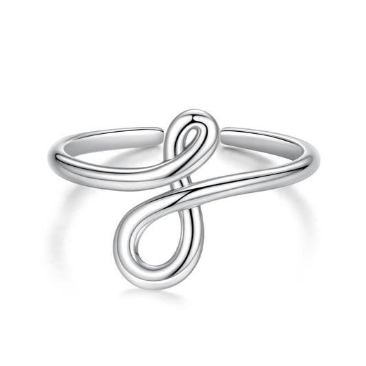 Bague en argent sterling 925 oxydé de 0,16 cm