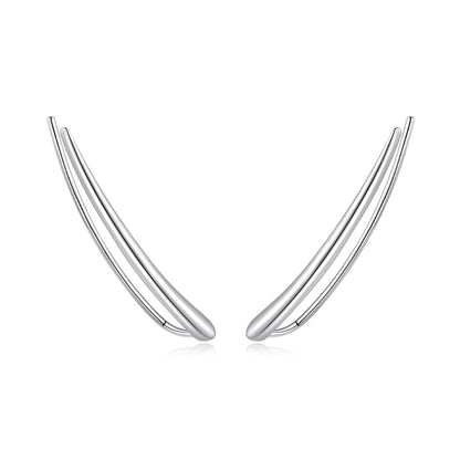925 Sterling Silver Oxidized Silver Earrings for Women