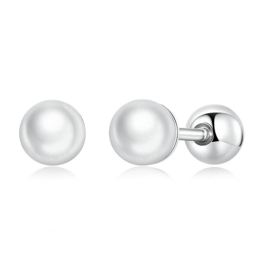 925 Sterling Silver Quality Shell Pearl Earrings for Women