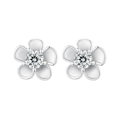 S925 Sterling Silver 3.00 Carat Moissanite Earrings for Women