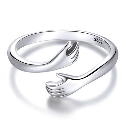 S925 Sterling Silver Oxidized Ring for Women