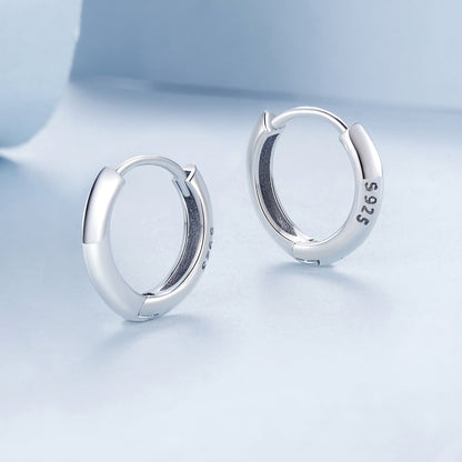 925 Sterling Silver Oxidized 14x3mm Earrings