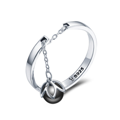 925 Sterling Silver Ring 0.2CM Width for Women