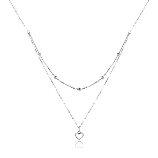 925 Sterling Silver 50cm Necklace for Women